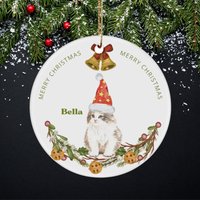 Selkirk Rex Katze Ornament Personalisiert, Weihnachtsschmuck, 1. Und Weihnachten Für Katzenliebhaber von AppreciationDesigns