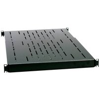 Apranet 26512565 19 Zoll Netzwerkschrank-Einschubsystem 1 HE Schwarz (RAL 9005) von Apranet