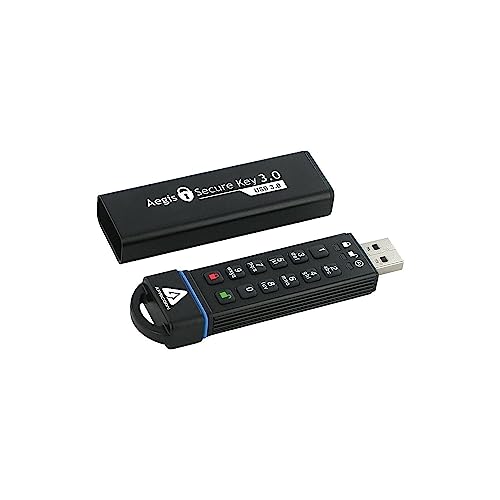 Apricorn 240 GB Aegis Secure Key USB 3.0 Flash Drive, schwarz Apricorn 240 GB Aegis Secure Key USB 3.0 Flash Drive, schwarz von Apricorn