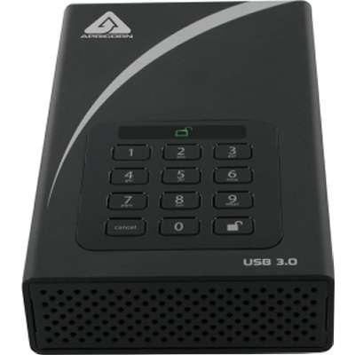 Apricorn ADT-3PL256-4000 Externe Festplatte 4000 GB Schwarz Apricorn ADT-3PL256-4000 Externe Festplatte 4000 GB Schwarz von Apricorn