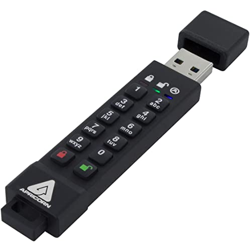 Apricorn ASK3Z-16GB SecureKey Flash S-USB 3.1, 16GB, Schwarz von Apricorn
