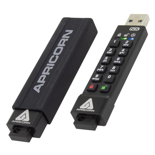 Apricorn ASK3-NX-16 GB Hardware-verschlüsseltes, sicheres USB-Laufwerk von Apricorn