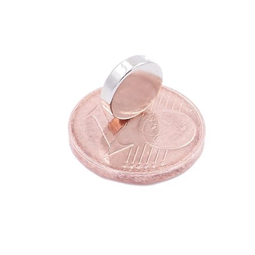 Aprilheld | 10 Scheiben-Magnete 8x2mm | N52 stärkste Klasse - Neodym-Magnete extra stark | Power-Magnet für Pinnwand, Whiteboard, Foto, Kühlschrank | Mini Magnetscheibe Aprilheld | 10 Scheiben-Magnete 8x2mm | N52 stärkste Klasse - Neodym-Magnete extra stark | Power-Magnet für Pinnwand, Whiteboard, Foto, Kühlschrank | Mini Magnetscheibe von Aprilheld