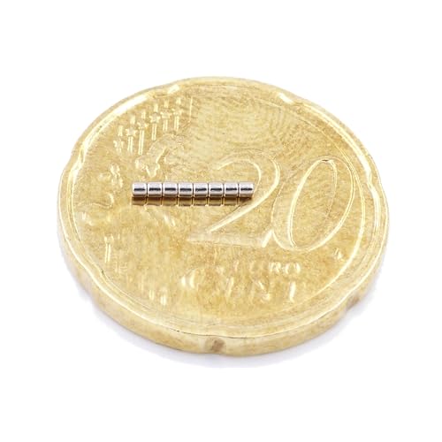 Aprilheld | 100 Scheiben-Magnete 1x1mm | N52 stärkste Klasse - Neodym-Magnete extra stark | Power-Magnet für Pinnwand, Whiteboard, Foto, Kühlschrank | Mini Magnetscheibe Aprilheld | 100 Scheiben-Magnete 1x1mm | N52 stärkste Klasse - Neodym-Magnete extra stark | Power-Magnet für Pinnwand, Whiteboard, Foto, Kühlschrank | Mini Magnetscheibe von Aprilheld