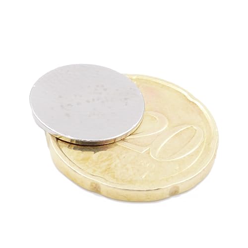 Aprilheld | 15 Scheiben-Magnete 15x1mm | N52 stärkste Klasse - Neodym-Magnete extra stark | Power-Magnet für Pinnwand, Whiteboard, Foto, Kühlschrank | Mini Magnetscheibe Aprilheld | 15 Scheiben-Magnete 15x1mm | N52 stärkste Klasse - Neodym-Magnete extra stark | Power-Magnet für Pinnwand, Whiteboard, Foto, Kühlschrank | Mini Magnetscheibe von Aprilheld