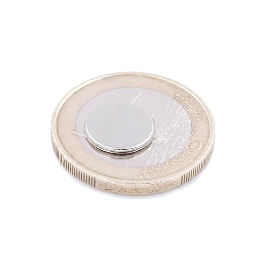 Aprilheld | 25 Scheiben-Magnete 10x1mm | N52 stärkste Klasse - Neodym-Magnete extra stark | Power-Magnet für Pinnwand, Whiteboard, Foto, Kühlschrank | Mini Magnetscheibe Aprilheld | 25 Scheiben-Magnete 10x1mm | N52 stärkste Klasse - Neodym-Magnete extra stark | Power-Magnet für Pinnwand, Whiteboard, Foto, Kühlschrank | Mini Magnetscheibe von Aprilheld