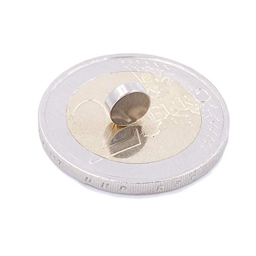 Aprilheld | 75 Scheiben-Magnete 6x2mm | N52 stärkste Klasse - Neodym-Magnete extra stark | Power-Magnet für Pinnwand, Whiteboard, Foto, Kühlschrank | Mini Magnetscheibe Aprilheld | 75 Scheiben-Magnete 6x2mm | N52 stärkste Klasse - Neodym-Magnete extra stark | Power-Magnet für Pinnwand, Whiteboard, Foto, Kühlschrank | Mini Magnetscheibe von Aprilheld