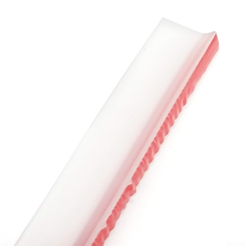 100300CM Gummi Duschleiste Silikon Barriere für effektive Wasserkontrolle im Nassbereich (Transparent 1m) von Aprilsunnyzone