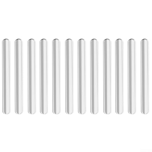 12 Türstopper, Silikon, Anti-Kollisionspads für effektive Geräuschreduzierung (100 x 12 x 3 mm) von Aprilsunnyzone