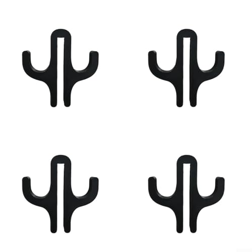 4 Duschhaken für Glastüren, Handtuch- und Bademantelaufhänger für Küche und Bad, Kunststoffkonstruktion für lang anhaltende Feuchtigkeitsbeständigkeit (B) von Aprilsunnyzone