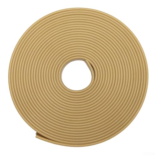 5M Self U Shaped Edge Banding Strips for Furniture Protection, TPE Material for Impact Resistance and Friction Shielding (Beige) von Aprilsunnyzone