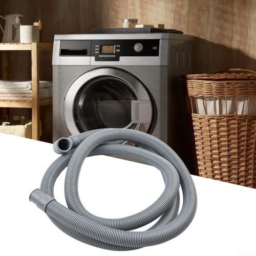 Ablaufverlängerung für Waschmaschine, flexible Längen für alle Auslassgrößen, Werkzeuginstallation (2 m) von Aprilsunnyzone