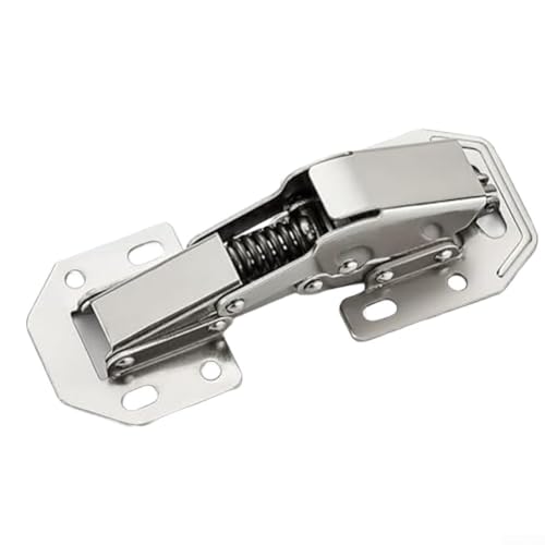 Absenkautomatik Schrankscharniere für Aufputztüren, kompatibel mit verschiedenen Overlay- und Einbau-Küchenschrank-Designs, 4 Stück Absenkautomatik Schrankscharniere für Aufputztüren, kompatibel mit verschiedenen Overlay- und Einbau-Küchenschrank-Designs, 4 Stück von Aprilsunnyzone