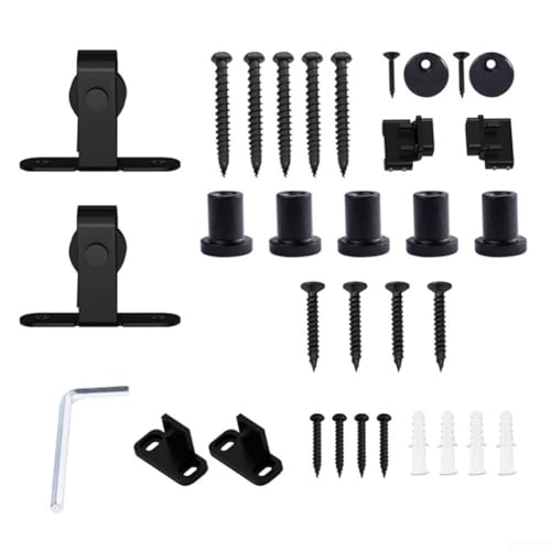 Anspruchsvolles Design unserer Schiebetür-Hardware-Kits, perfekt für moderne Heimdekor-Bedürfnisse von Aprilsunnyzone