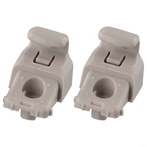 Aprilsunnyzone 2 Stück Sonnenblenden-Clip für Tesla für Modell 3 2017–2020, 113099300A, links rechts Sonnenblenden-Haken, perfekte Passform, einfach zu installieren Aprilsunnyzone 2 Stück Sonnenblenden-Clip für Tesla für Modell 3 2017–2020, 113099300A, links rechts Sonnenblenden-Haken, perfekte Passform, einfach zu installieren von Aprilsunnyzone