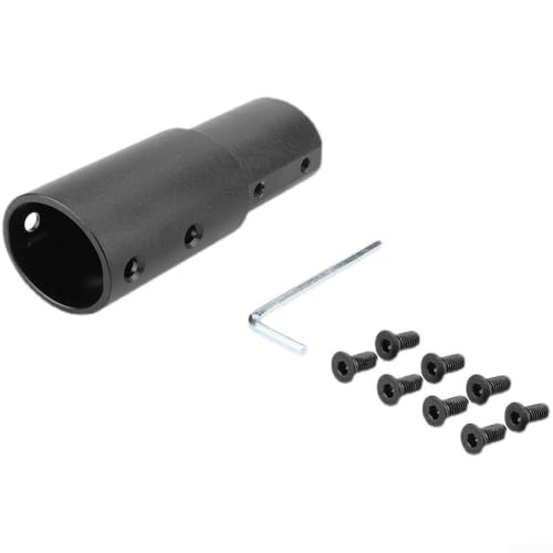 Aprilsunnyzone AluFor Num Pole Raiser für XiaoFor Elektroroller für M365 Pro Pro2 1S kompatible Stangenverlängerung zur Verbesserung der Fahrposition und Ergono für Cs (schwarz) von Aprilsunnyzone
