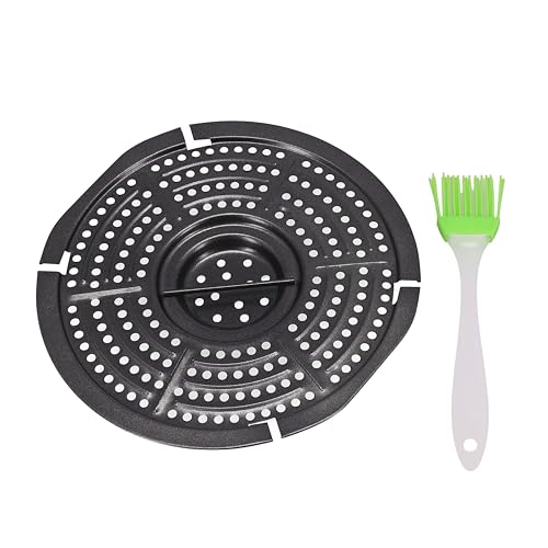 Aprilsunnyzone Antihaft-Luftfritteusen-Grillpfanne, perforiertes Kochblech, spülmaschinenfest, rundes quadratisches Design für gleichmäßige Wärmeverteilung, Küchenzubehör, mehrere Größen (18 cm) Aprilsunnyzone Antihaft-Luftfritteusen-Grillpfanne, perforiertes Kochblech, spülmaschinenfest, rundes quadratisches Design für gleichmäßige Wärmeverteilung, Küchenzubehör, mehrere Größen (18 cm) von Aprilsunnyzone