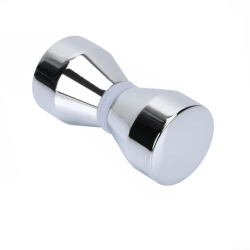 Aprilsunnyzone Chic 304 Edelstahlgriff für Glastüren, Duschen und Weinschränke, praktisches Einloch-Design für einfachen Halt, silberfarben von Aprilsunnyzone