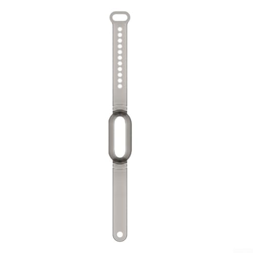 Aprilsunnyzone Ersatz-Uhrenarmbänder für TPU-Material, sicherer Anti-Verlust-Verschluss für NotePin-Diktiergerät, weiche, bequeme Handgelenkbänder, grau, lila, klar (grau) von Aprilsunnyzone