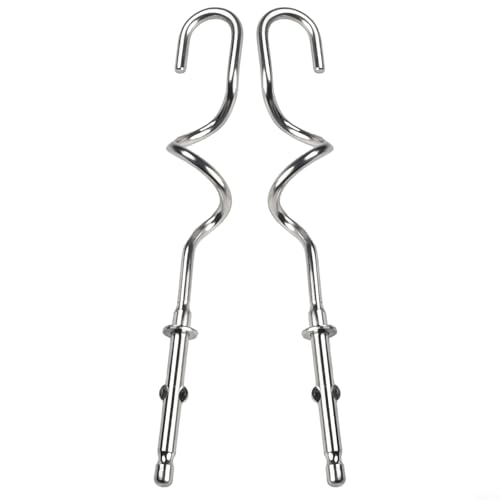 Aprilsunnyzone Ersatzschlägel-Set für Kenwood Handrührer, müheloses Mischen mit Edelstahl-Aufsätzen (D) von Aprilsunnyzone