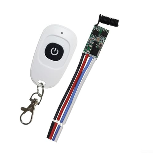 Aprilsunnyzone Funkfernbedienungsschalter mit 433 MHz Empfänger für LED-Beleuchtungsanwendungen von Aprilsunnyzone