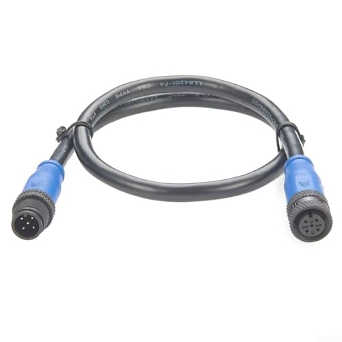 Aprilsunnyzone Marine Connectivity Backbone Drop Kabel mit IP67 wasserdichtem Schutz und Keilnut-Anti-Drop-Design für sichere Verbindungen (2 m) von Aprilsunnyzone