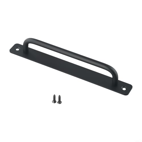 Aprilsunnyzone Moderner Schiebetürgriff aus Aluminiumlegierung für Gartenhäuser und Zaun für Tore (schwarz) von Aprilsunnyzone