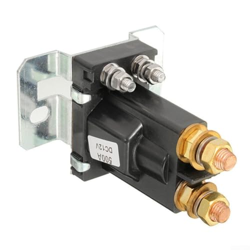 Aprilsunnyzone Robustes 500 A 12 V Starter-Magnetrelais mit 4 Klemmen für Kfz-Strommanagement und Dual-Batterie-Trennschalter in Automobilanwendungen Aprilsunnyzone Robustes 500 A 12 V Starter-Magnetrelais mit 4 Klemmen für Kfz-Strommanagement und Dual-Batterie-Trennschalter in Automobilanwendungen von Aprilsunnyzone