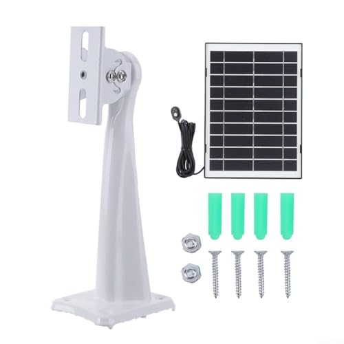 Aprilsunnyzone Wetterbeständiges Solar-Ladepanel für Arlo Pro 4/Ultra 2 Kameras mit 3 m langem Kabel (schwarz) von Aprilsunnyzone