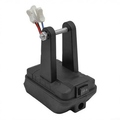 Batterieadapter-Anschlussklemmenblock kompatibel mit BL1830, BL1860-Batterien und für Dayi für A32106 mit manueller Leistungssteuerung und Dual-Speed-Getriebeschalter (B) von Aprilsunnyzone