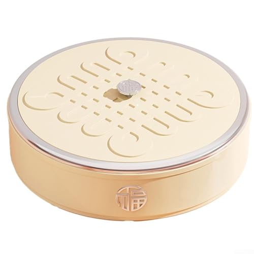 Bezaubernde Süßigkeiten-Aufbewahrungsbox mit modernem Design, perfekt für getrocknete Früchte und Nüsse (cremeweiß) von Aprilsunnyzone