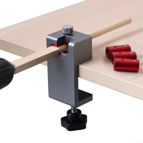 Bohrführung Dübel Maker Jig Perfektes Werkzeug zum Umwandeln von quadratischem Holz in runde Dübel (Imperial) von Aprilsunnyzone