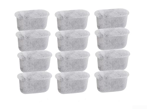 Box mit 12 Vlies-Filterkartuschen für NJ ES601 655 701 Kaffeemaschinen für stabile Filtration und längere Filterlebensdauer von Aprilsunnyzone