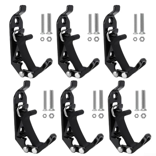 Dachträger-Montage-Set für sicheres Werkzeugklemmen, Metall- und Gummi-Konstruktion für Outdoor-Abenteuer (6 Stück) von Aprilsunnyzone