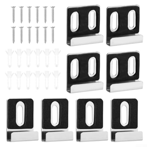 Das Set enthält 8 robuste Spiegelclips und unverzichtbares Montagematerial von Aprilsunnyzone