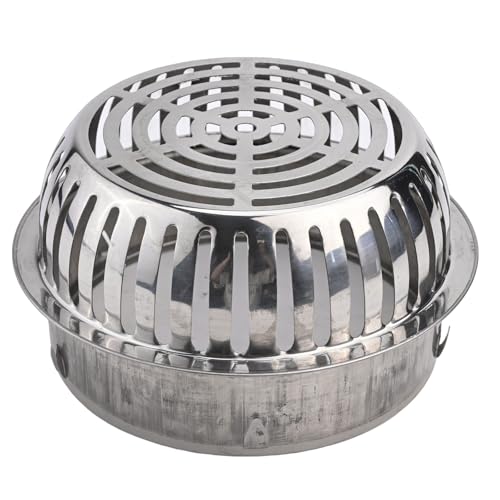 Edelstahl-Drainagefilter für den Außenbereich hält Abflüsse frei von Blättern und anderem Schmutz (200 mm) von Aprilsunnyzone