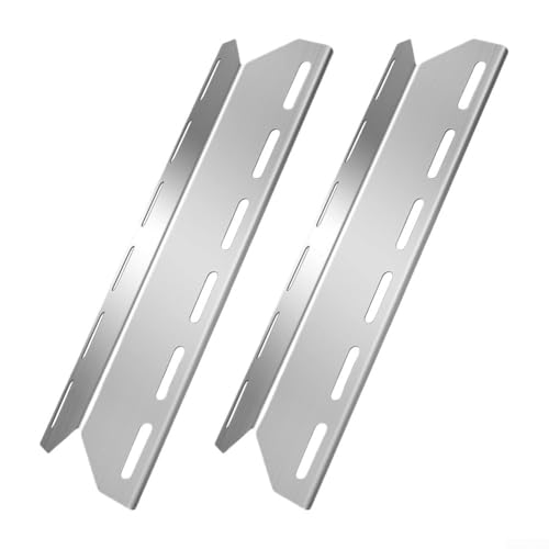 Edelstahl Heizplatten Ersatzteile Kompatibel mit Grill Modellen 720 0234 720 0289 720 033572 0 0025 720 0335 Widersteht Rost und hoher Hitze, erhält Grillleistung (2 Stück) von Aprilsunnyzone