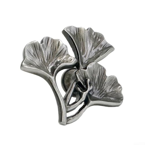 Eleganter Türgriff mit Blumenform, perfekte Ergänzung für Ihre Wohnmöbel (Silber) von Aprilsunnyzone