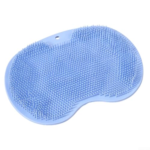 Ergonomische Badebürste zum Schrubben von Rücken und Füßen, einfach zu bedienen und zu reinigen Funktionen (blau) von Aprilsunnyzone