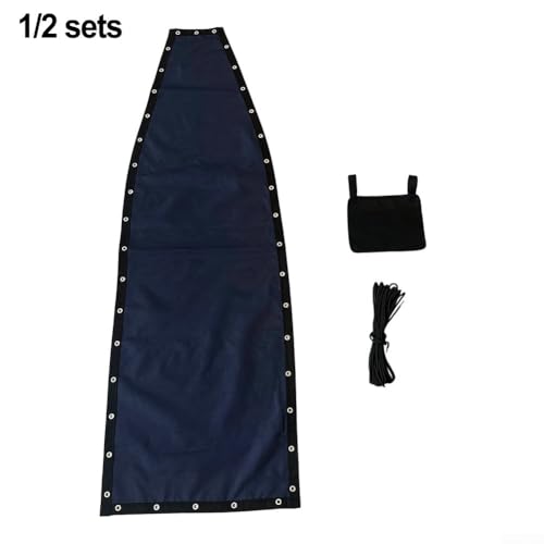 Ersatz-Sitztuch für Schaukelstühle aus Textilene-Material, entworfen für Langlebigkeit und Kompatibilität mit mehreren Hängesessel-Modellen (2 Stück ohne Taschen) von Aprilsunnyzone