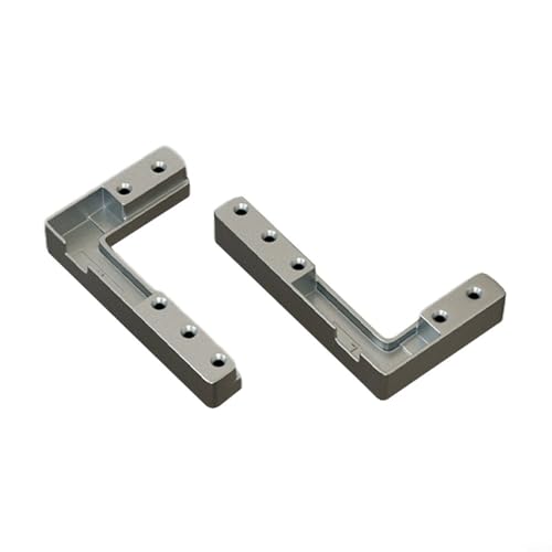Essential Hydraulisches Pufferscharnier für Aluminiumrahmen, Kleiderschrank- und Schranktüren, 18 x 32 mm von Aprilsunnyzone