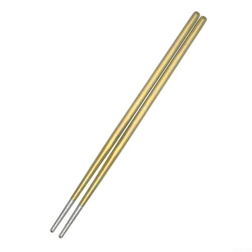 Essstäbchen, tragbar, 230 mm, ideal für Camping und Picknick, leicht zu pflegen und zu reinigen, Gelb Essstäbchen, tragbar, 230 mm, ideal für Camping und Picknick, leicht zu pflegen und zu reinigen, Gelb von Aprilsunnyzone