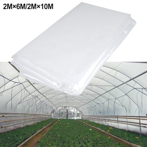 Für Gewächshausabdeckung verlängert die Wachstumsperiode Ihrer Pflanzen (2 m x 10 m) von Aprilsunnyzone