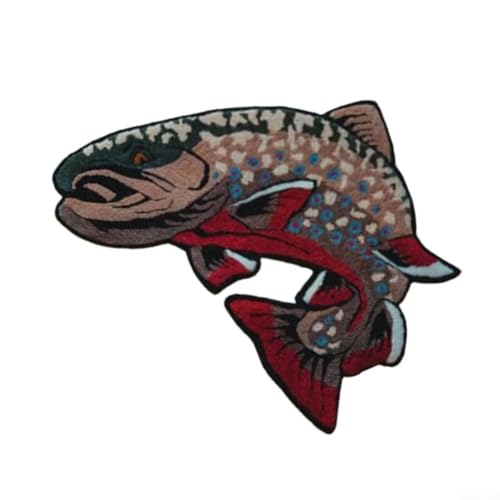 Handgefertigter natürlicher Teppich in Fischform mit unregelmäßigem Design, künstlerischer Teppich für Wohnzimmer und Schlafzimmer Dekoration (C) von Aprilsunnyzone