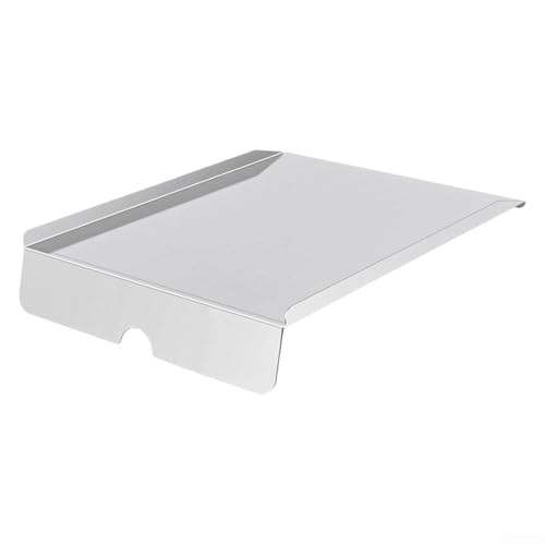 Hitzeabweiser Edelstahlplatte für Traeger BCA070 BAC012 und für Century Grills, hilft die Grillleistung zu erhalten, indem die Wärme gleichmäßig verteilt und Fett kontrolliert wird von Aprilsunnyzone