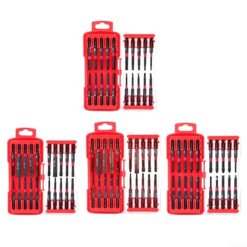 Hochleistungs 20-teiliges magnetisches Schraubendreher-Bit-Sortiment perfekt verpackt in einer Aufbewahrungsbox (D) von Aprilsunnyzone