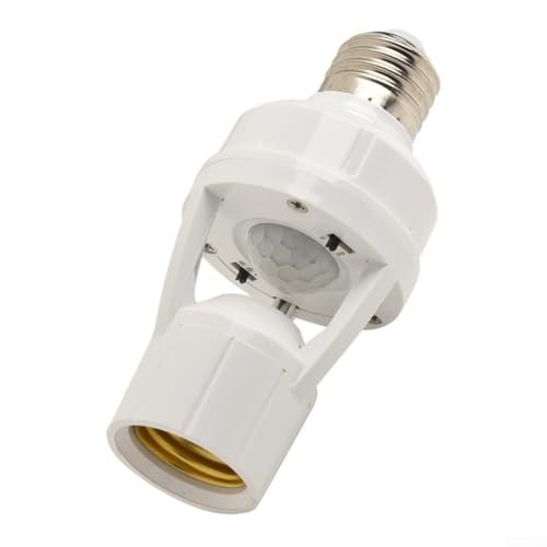 Intelligenter E27 PIR Adapter für automatische LED mit Bewegungsmelder von Aprilsunnyzone