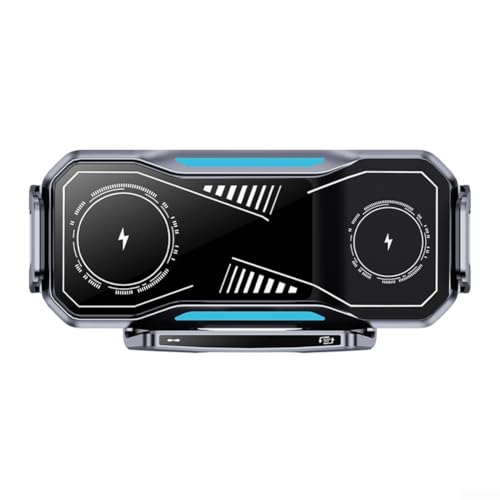 Kabellose Handyhalterung mit 15 W Ausgangsleistung und 360 Grad elektrischer Drehung für iPhone und faltbare Telefone für den Fahrzeuggebrauch Kabellose Handyhalterung mit 15 W Ausgangsleistung und 360 Grad elektrischer Drehung für iPhone und faltbare Telefone für den Fahrzeuggebrauch von Aprilsunnyzone