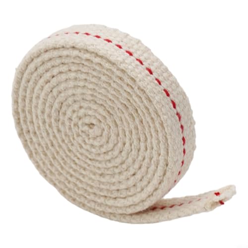 Kerosin-Lampe, flach, Baumwolle, 1 m, ideal für Camping und dekorative Verwendung, Breite 1,2 cm von Aprilsunnyzone