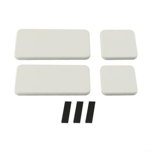 Kieselgur-Tabletts für den Heimgebrauch, wasserabsorbierende und schnell trocknende Tabletts, für Bad und Küche, 4 Stück (weiß) von Aprilsunnyzone